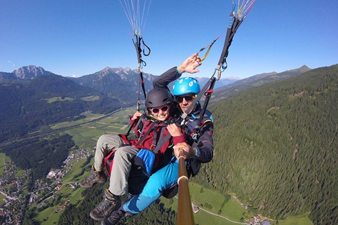Fliegen auf der Emberger Alm