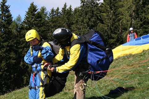 Fliegen auf der Emberger Alm in Kärnten