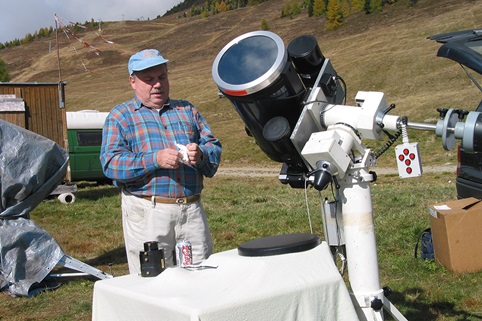 Internationales Teleskoptreffen auf der Emberger Alm