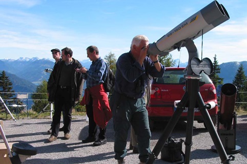 Internationales Teleskoptreffen auf der Emberger Alm