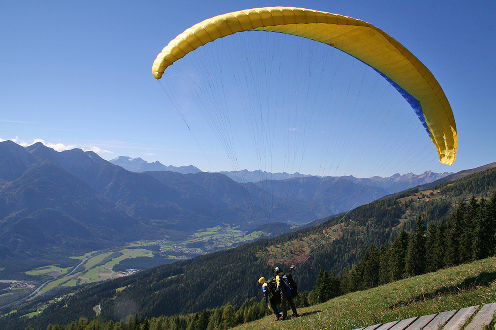 Fliegen auf der Emberger Alm